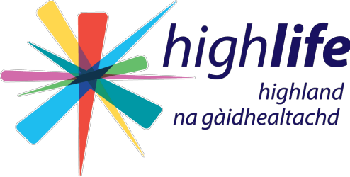 Highland Disability Sport junior and Senior Events Programme logo
