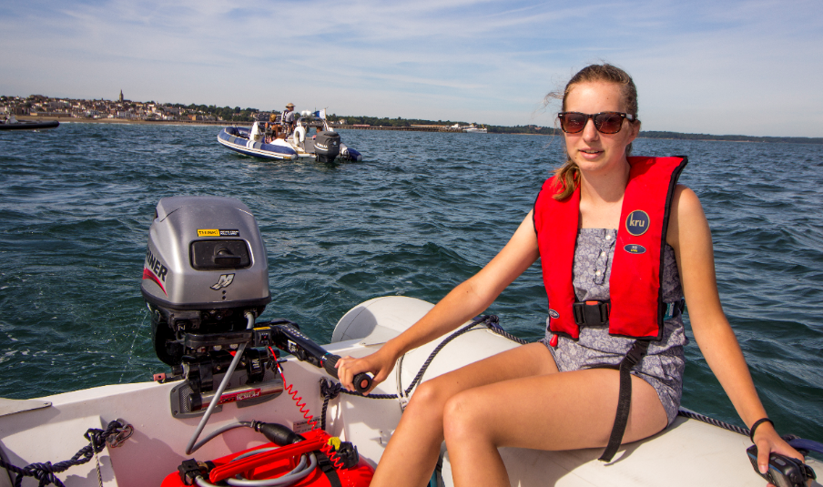 Stoked Safety Boat