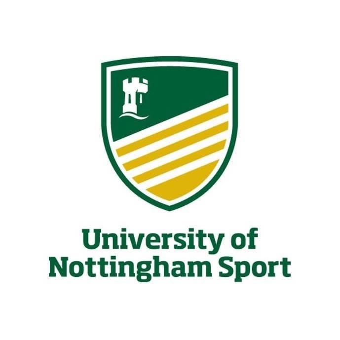 University of Nottingham logo in green and yellow.