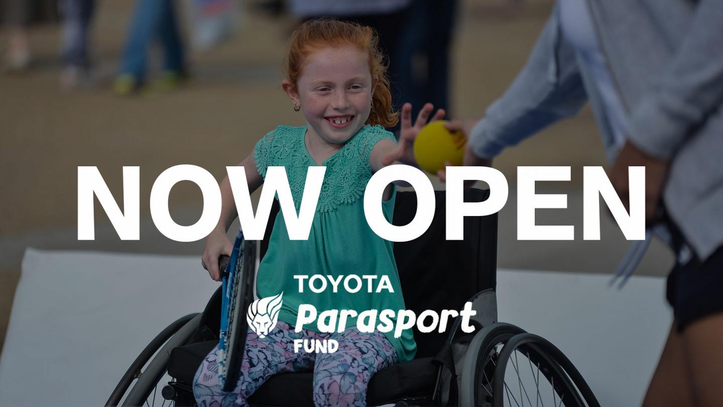 Toyota Parasport Fund Now Open