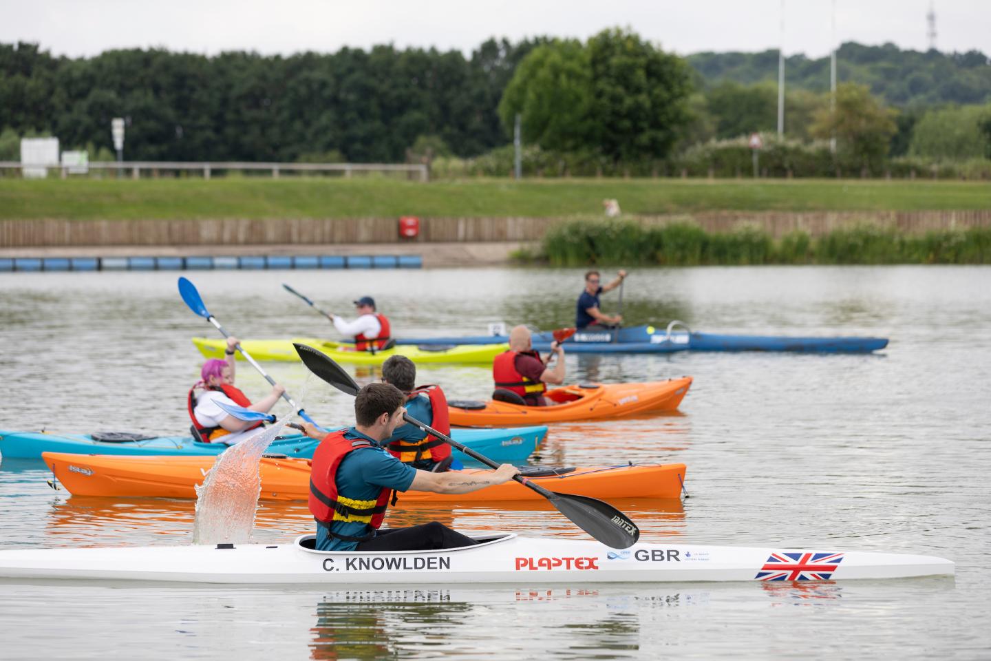 Inclusive kayak session