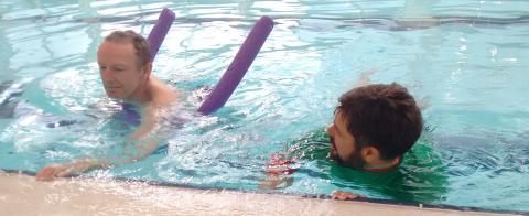 Supported Swimming Group at Clapham