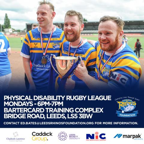 Leeds Rhinos Physical Disability Rugby League