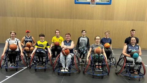 OU Wheelchair Basketball Team