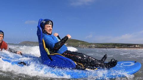 Adaptive Surfing - Croyde