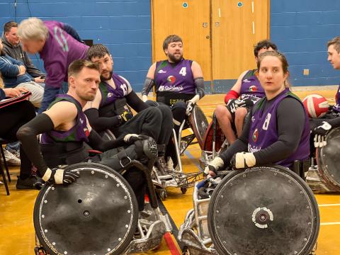 Wheelchair Rugby: West Country Hawks