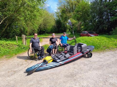 Inclusive Paddleboarding for people with health conditions or impairments