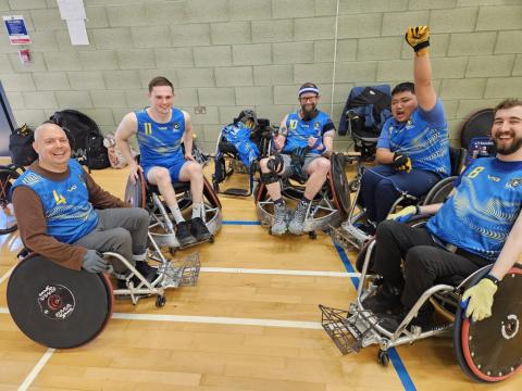 Wheelchair Rugby in Brighton