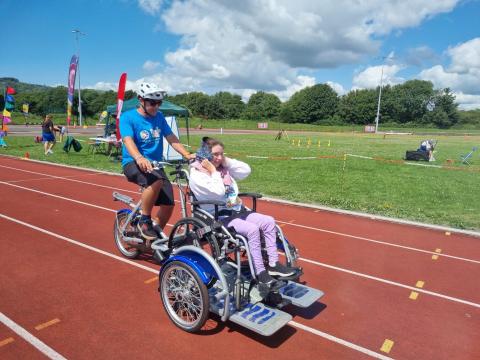 Inclusive cycling centre