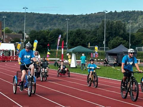 Inclusive cycling centre