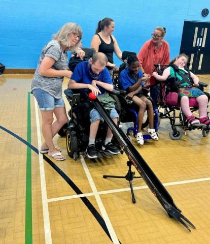 Wheelchair sport for children