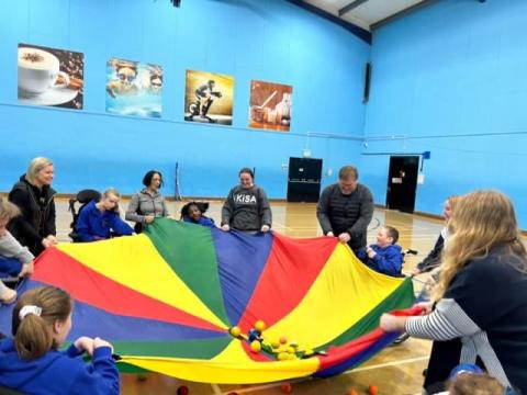 Wheelchair sport for children