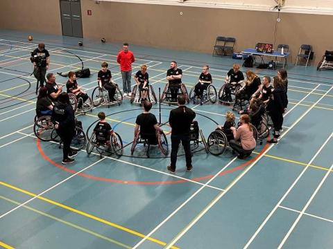 Rhyl Raptors - Wheelchair Basketball