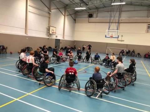 Rhyl Raptors - Wheelchair Basketball