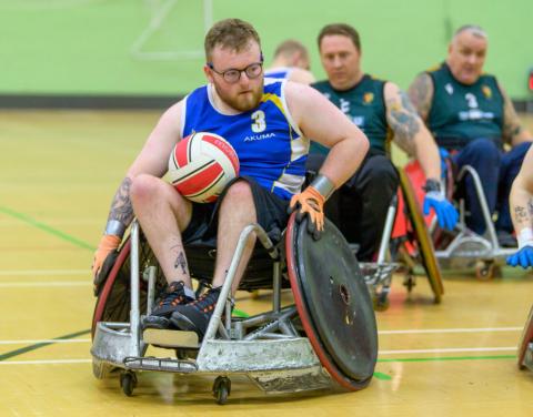 Wheelchair Rugby in Brighton