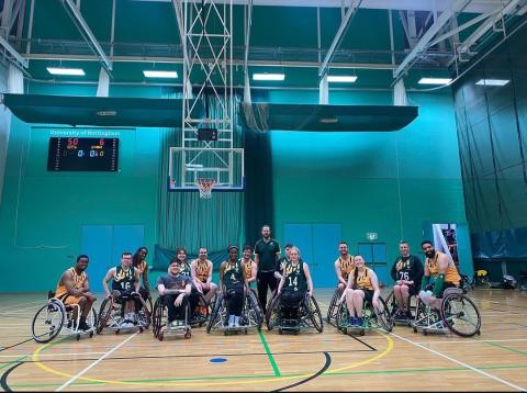 Wheelchair Basketball UoN