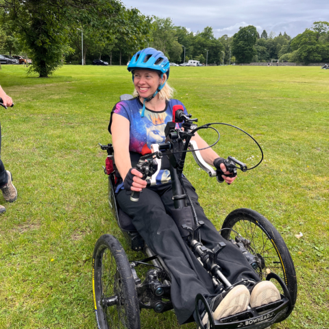 Off-road adaptive cycling