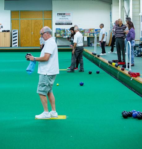 Indoor Bowls, fitness and fun for all abilities