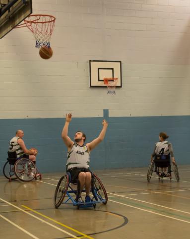 Wheelchair Basketball Training