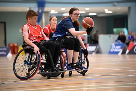 Grampian Flyers Wheelchair Basketball