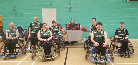 Wheelchair Basketball Training