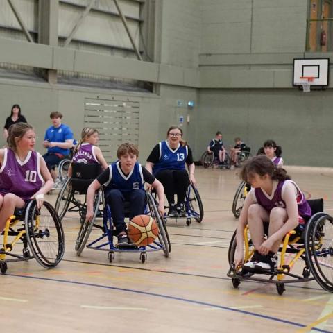 Grampian Flyers Wheelchair Basketball