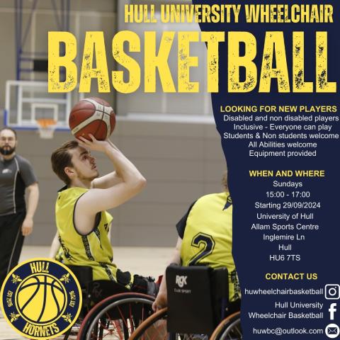 Hull Hornets Wheelchair Basketball Club