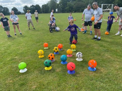 Pan Disability Football Training