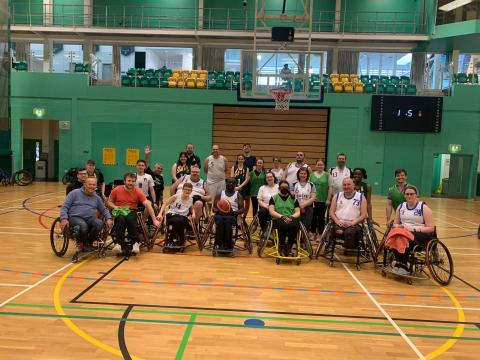 Wheelchair basketball club