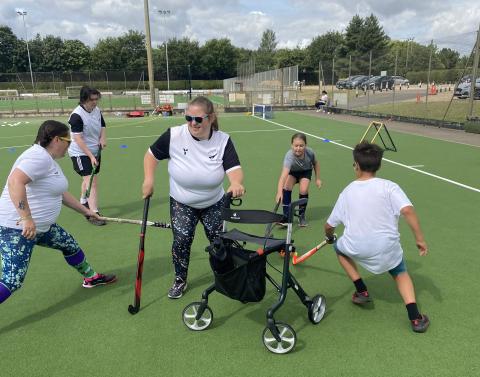 Pan-disability hockey