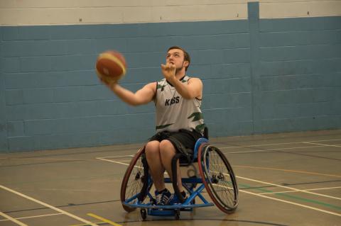 Wheelchair Basketball Training