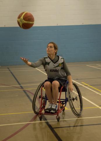 Wheelchair Basketball Training