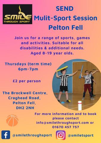 SEND Multi-Sport Session - Pelton Fell