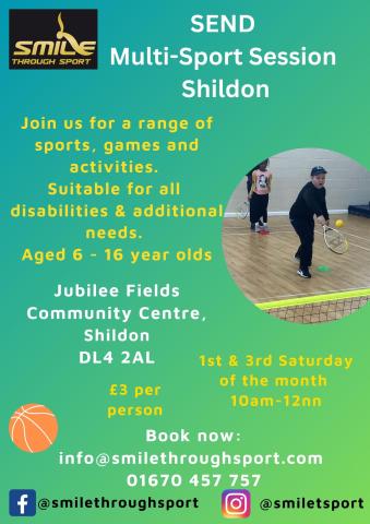 SEND Multi-Sport Session - Shildon