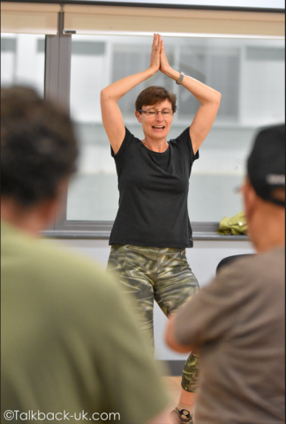 Seated yoga for adults with a learning disability and for autistic people