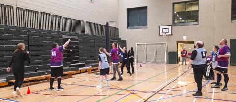 Netball for adults with a disability