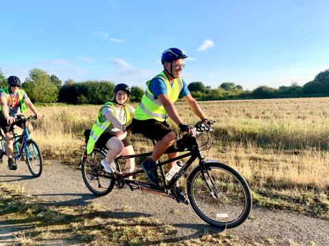 Tandem Cycling Clubs for people with disabilities in Yorkshire