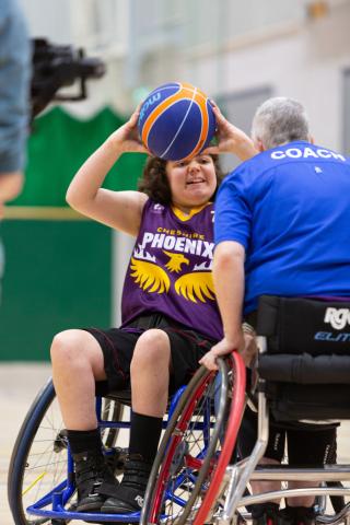 Wheelchair Basketball Club for ages 5+