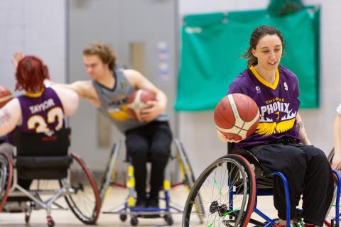 Wheelchair Basketball Club for ages 5+