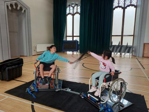 Wheelchair Fencing Edinburgh
