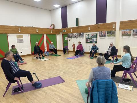 Seated & Supported Pilates