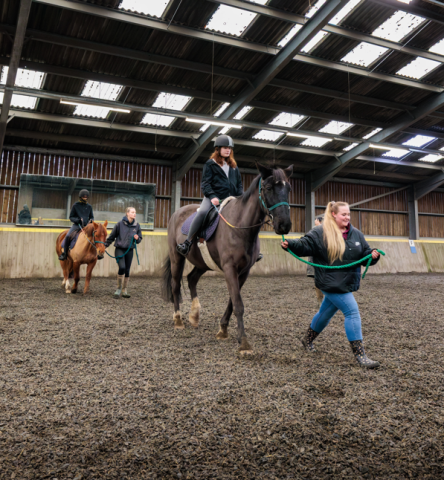 Horse riding at Calvert Devon Equestrian Centre