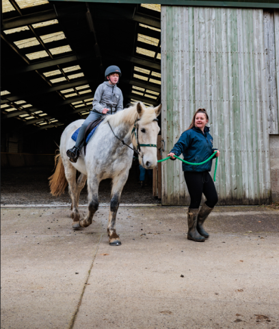 Horse riding at Calvert Devon Equestrian Centre