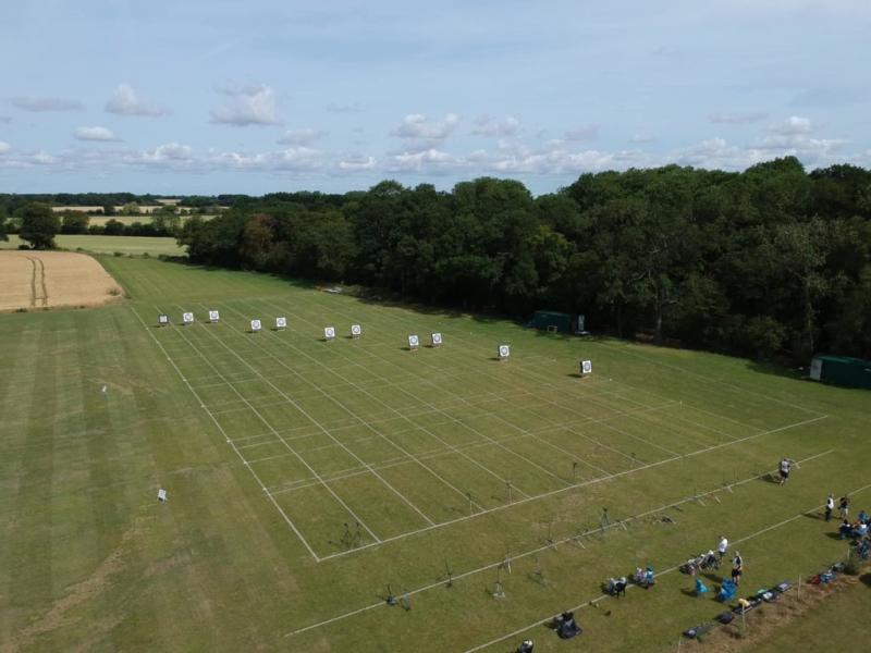 Braintree Bowmen archery club outdoor range