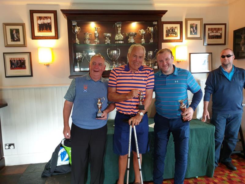 Group photo of the SDGC Scottish Open 2019 Nett Winners