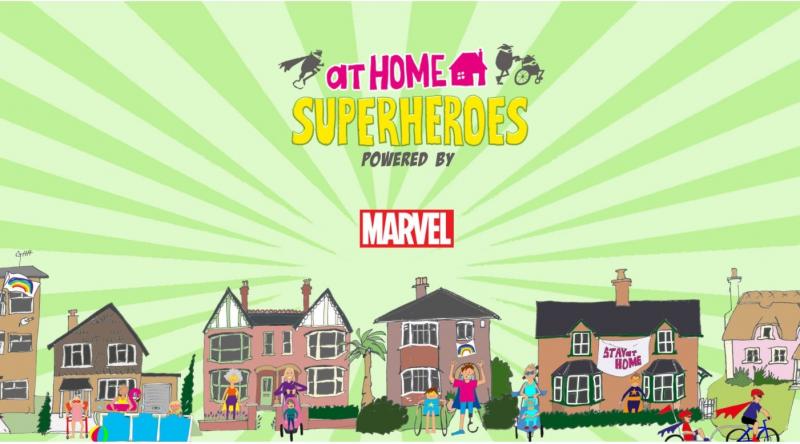 Superheros at Home Challenge