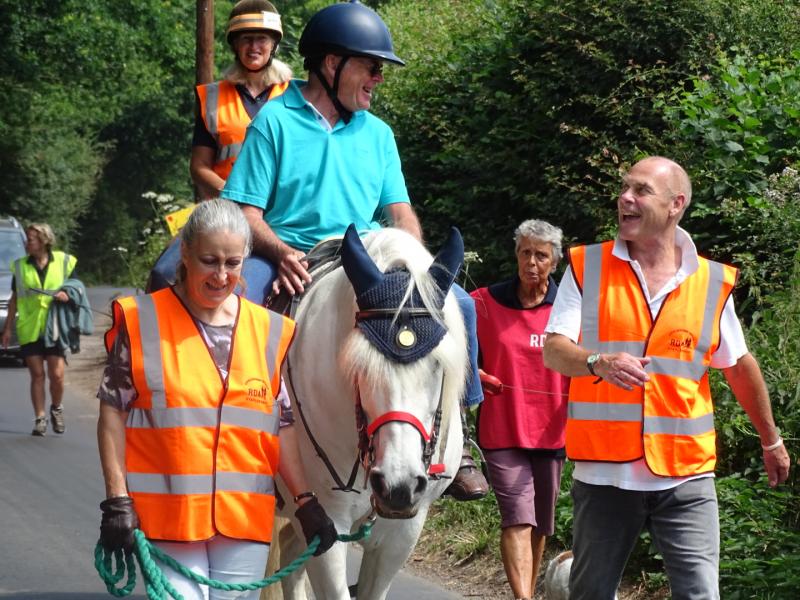 RDA Summer Hack Riding Highland Pony Fenella