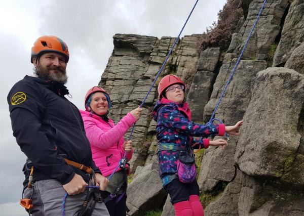 Outdoor climb