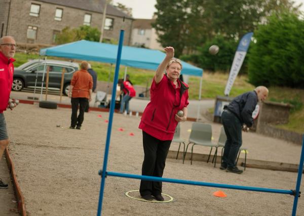 petanque practise 